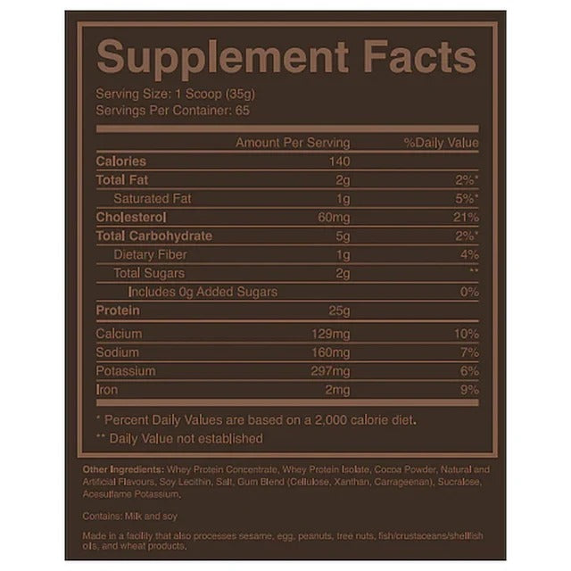 RAW CBUM Whey Blend Protein – Chocolate (5 lb)