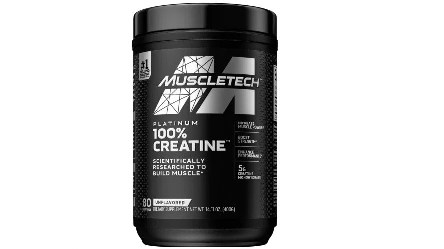 MuscleTech Platinum 100% Creatine™ – Unflavored (400g | 80 Servings)