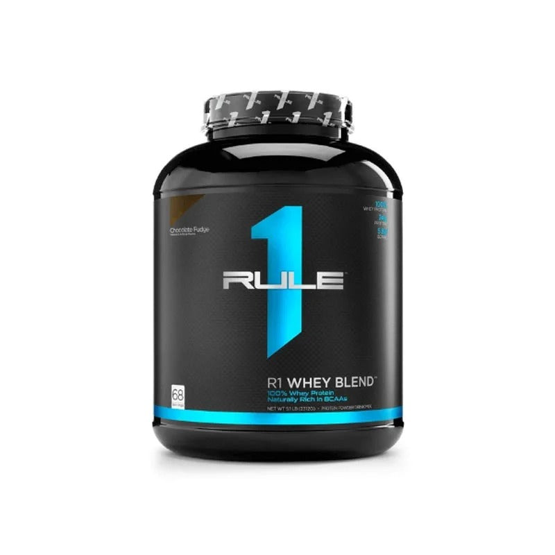 Rule 1 R1 Whey Blend – Chocolate Fudge (5 lb)