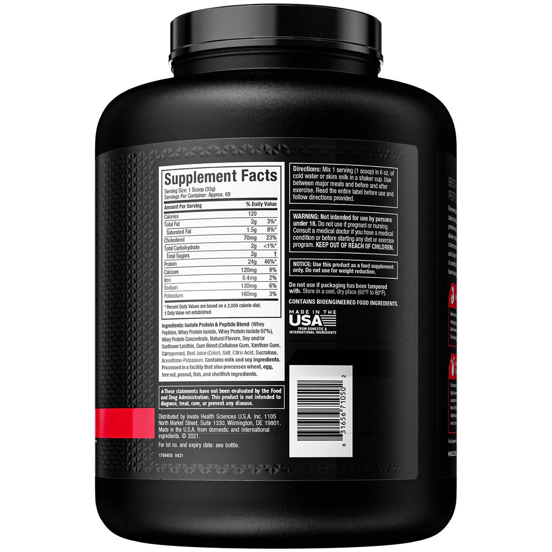 MuscleTech Nitro-Tech 100% Whey Gold – Strawberry Shortcake (5 lb)