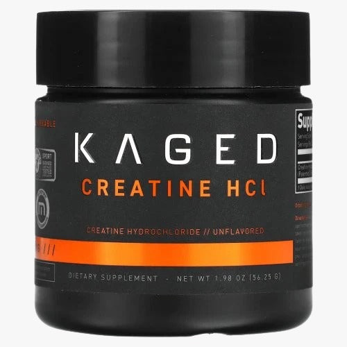 Kaged Creatine HCl – Unflavored (56.25g | 75 Servings)