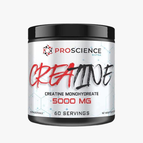 ProScience Nutra Creatine Monohydrate 5000mg – Unflavored (60 Servings)