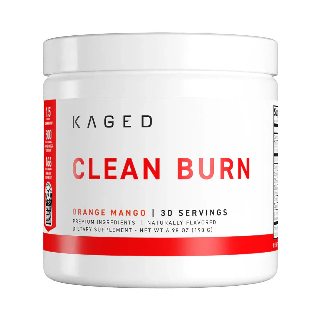 Kaged Clean Burn – Orange Mango Fat Burner (30 Servings)