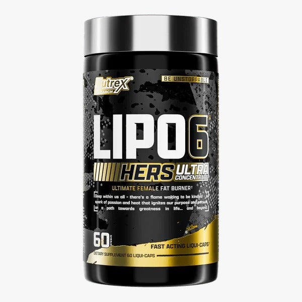 Nutrex Lipo-6 Hers Ultra Concentrate – Female Fat Burner (60 Caps)