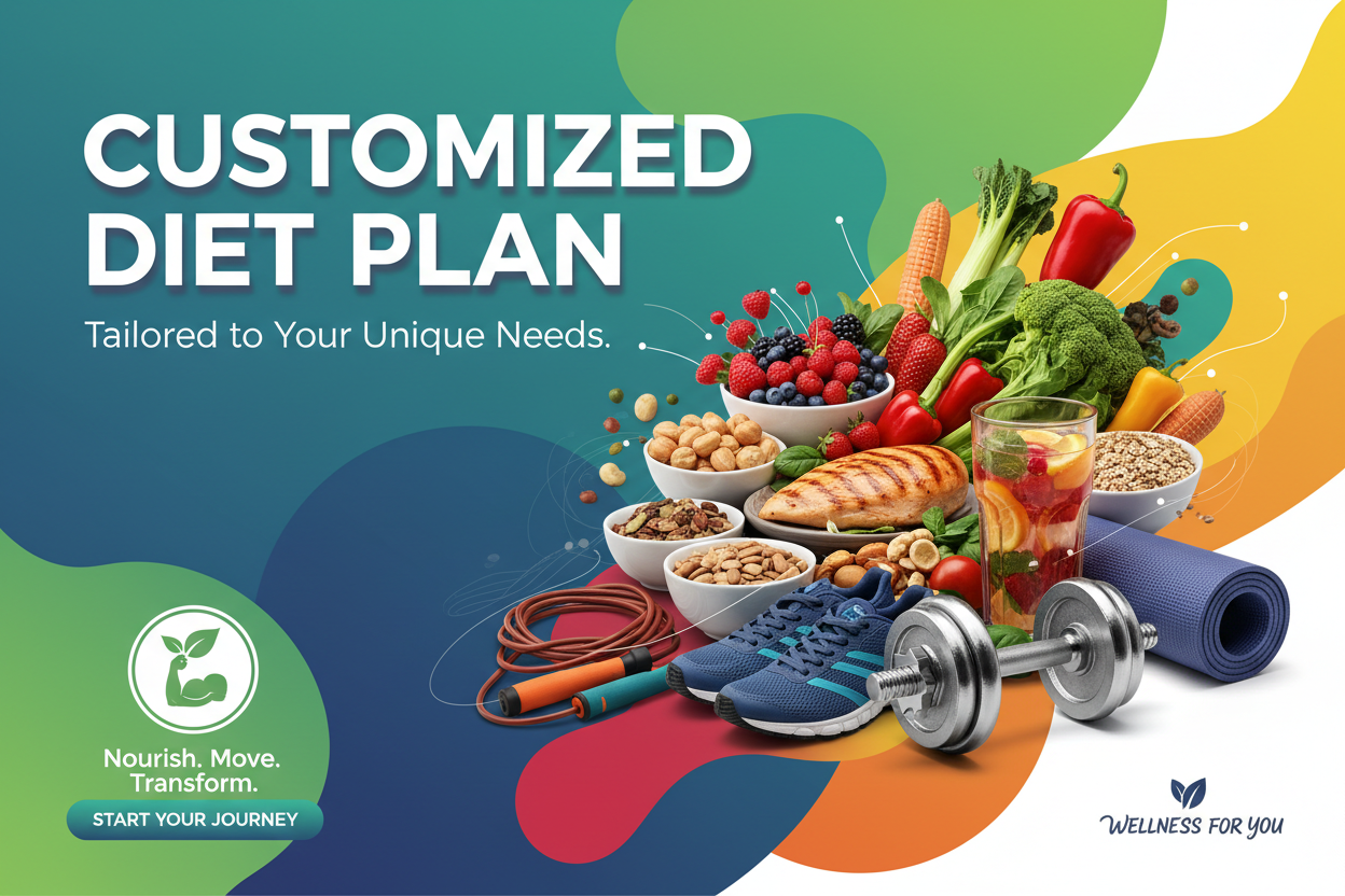 Customized Diet Plan Poster