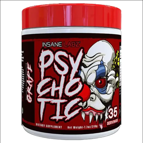 Insane Labz Psychotic Pre-Workout - 35 Servings (Clumped)