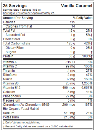 MuscleMeds Carnivor Mass - Beef Protein Mass Gainer