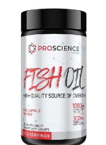 ProScience Fish Oil - High-Quality Omega-3 Fatty Acids - 100 Softgels