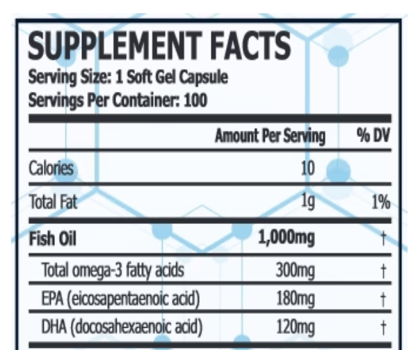 ProScience Fish Oil - High-Quality Omega-3 Fatty Acids - 100 Softgels