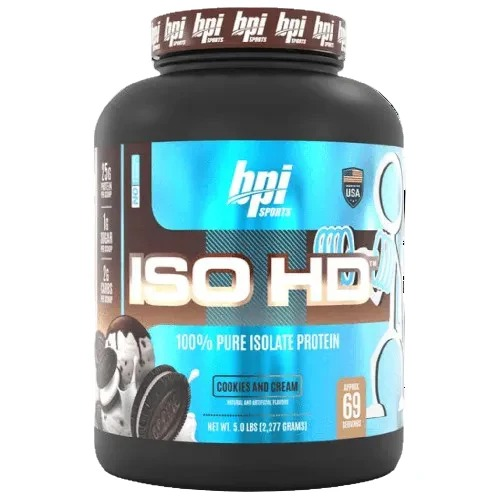 BPI Sports ISO HD – Cookies & Cream 5lb