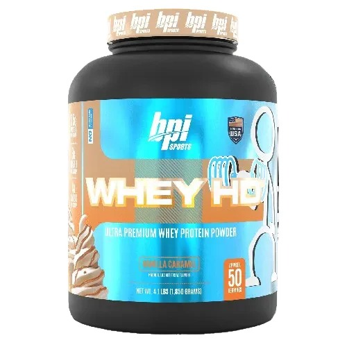 BPI Sports Whey HD – Vanilla Caramel 4.1lb
